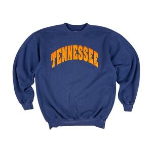 Vtg Tennessee Vols Sweatshirt Men's Medium Blue USA Made Dodger Crewneck 80s 90s